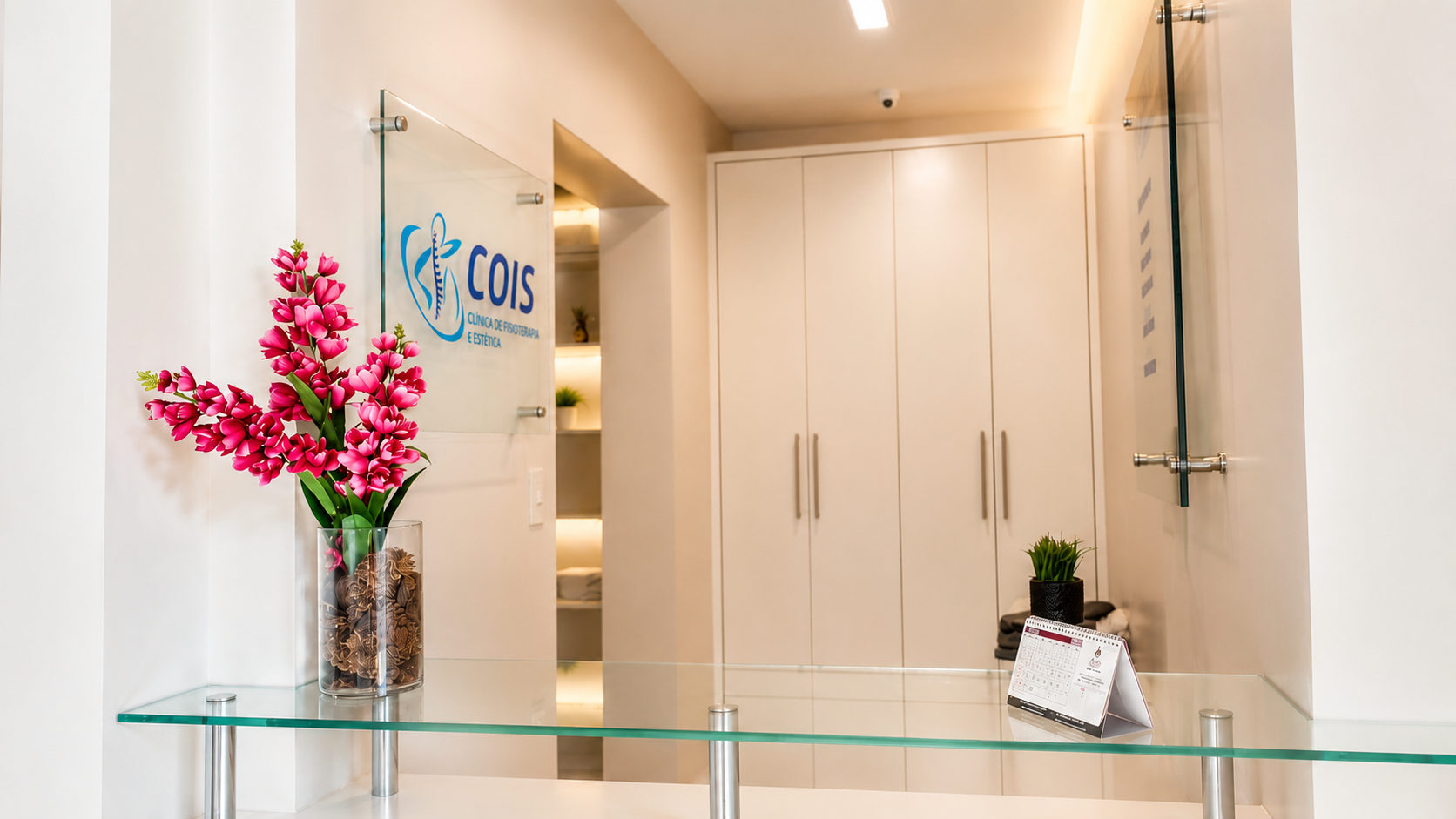 Recepção da Clínica Cois