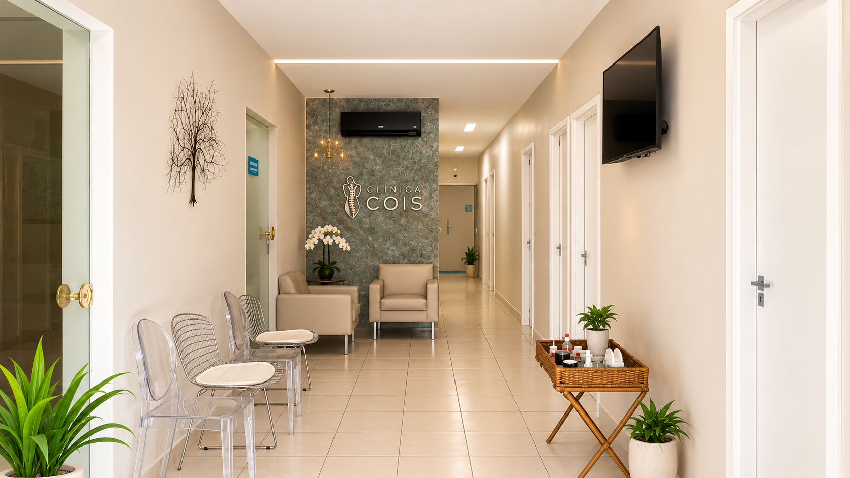Sala de Recepção da Clínica Cois